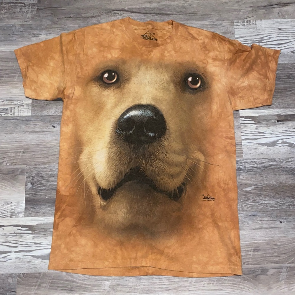 The Mountain Golden Retriever T-Shirt